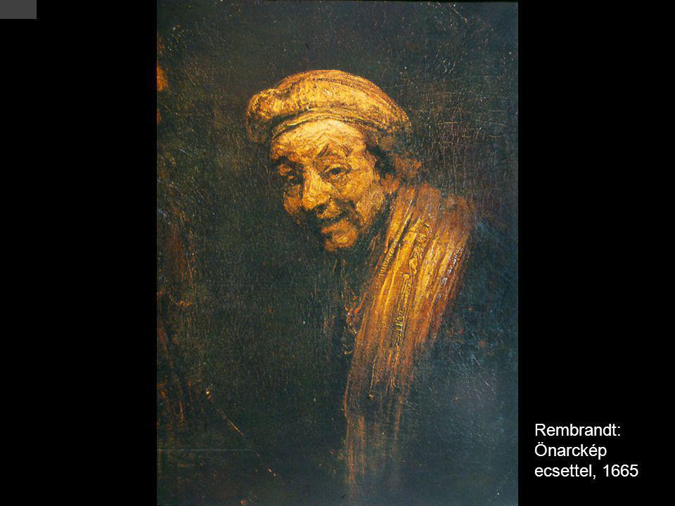 Rembrandt: Önarckép ecsettel, 1665