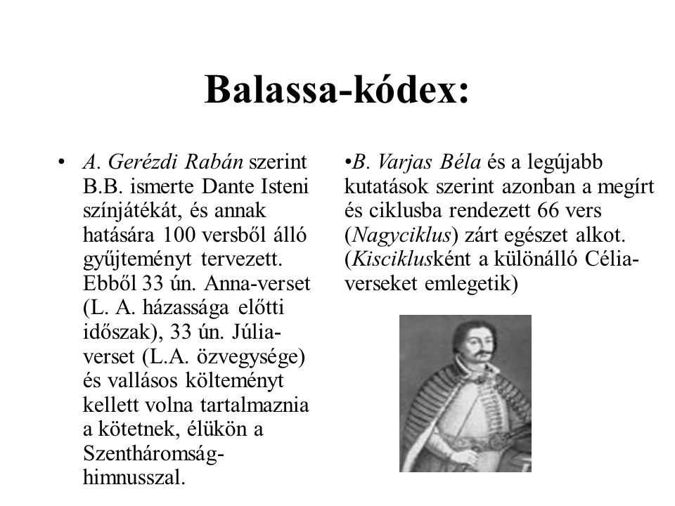 Balassa-kódex: