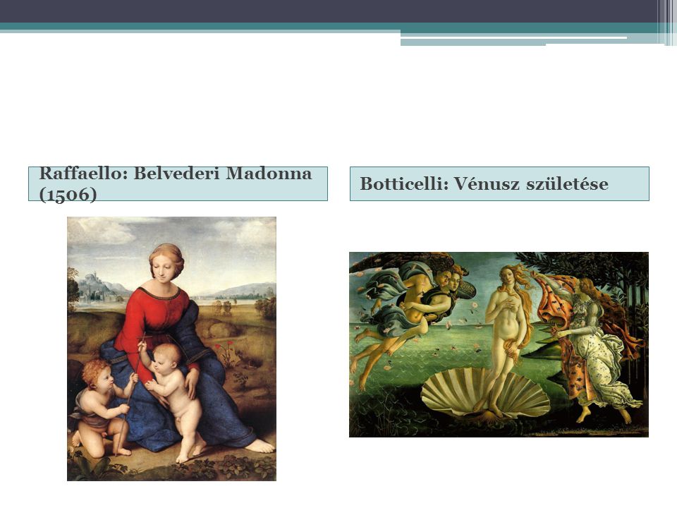 Raffaello: Belvederi Madonna (1506)