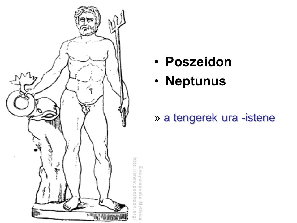 Poszeidon Neptunus » a tengerek ura -istene