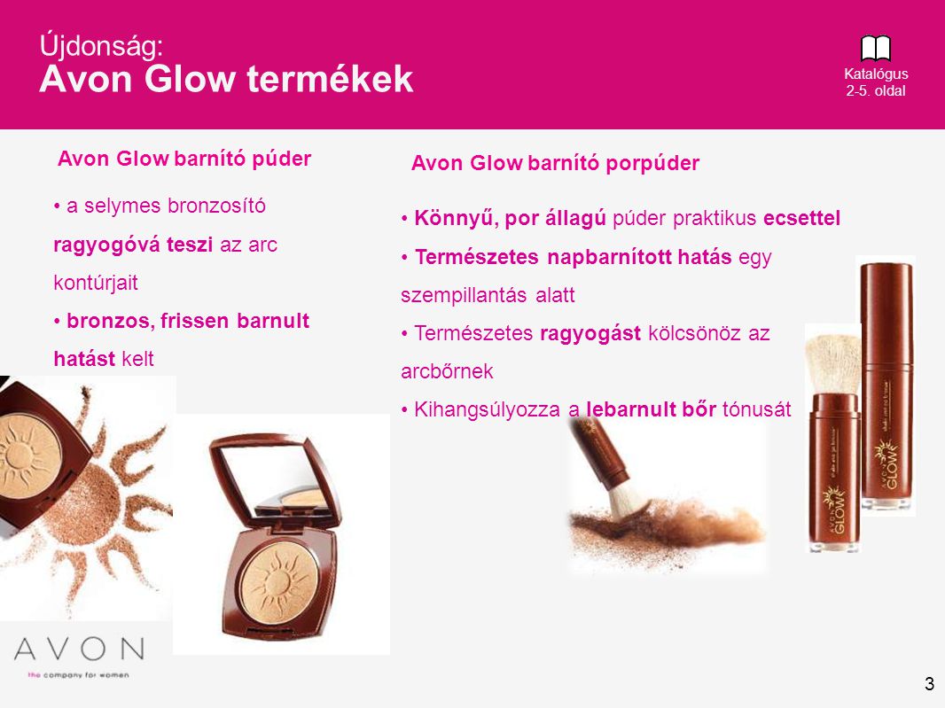 Újdonság: Avon Glow termékek