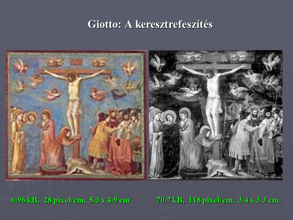 Giotto: A keresztrefeszítés