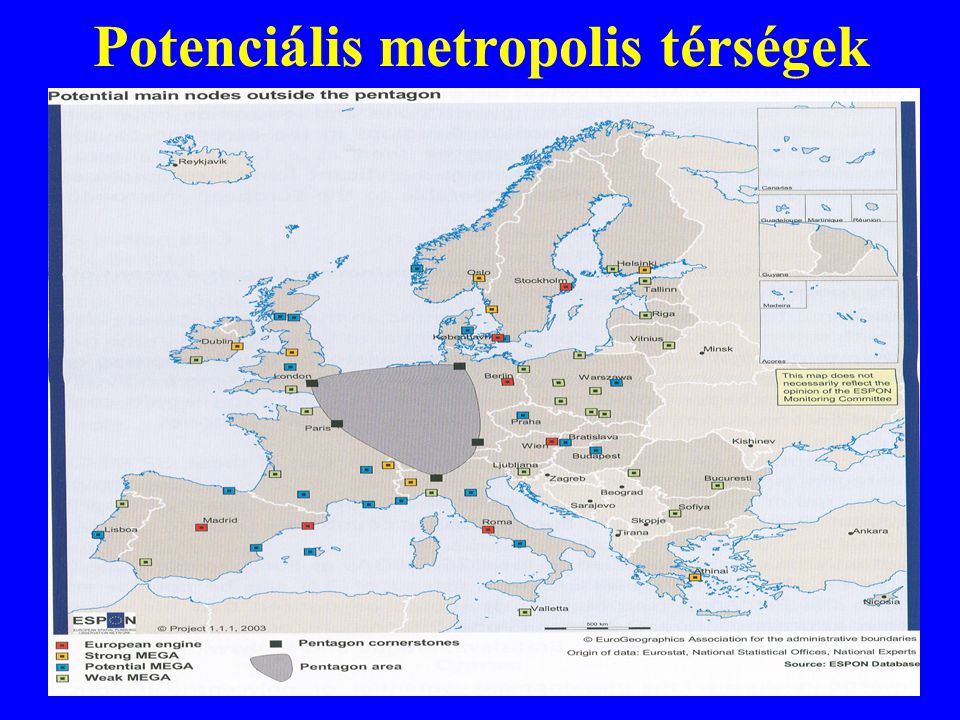 Potenciális metropolis térségek