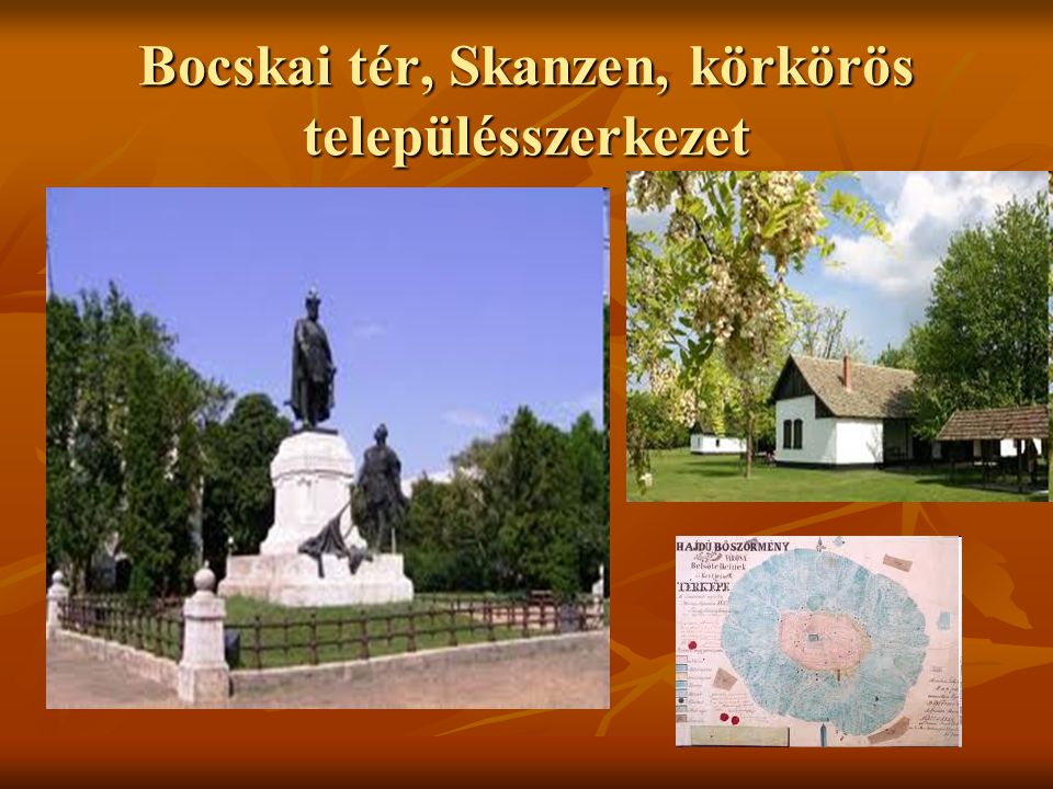 Bocskai tér, Skanzen, körkörös településszerkezet