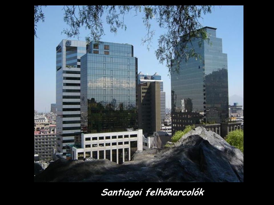 Santiagoi felhőkarcolók