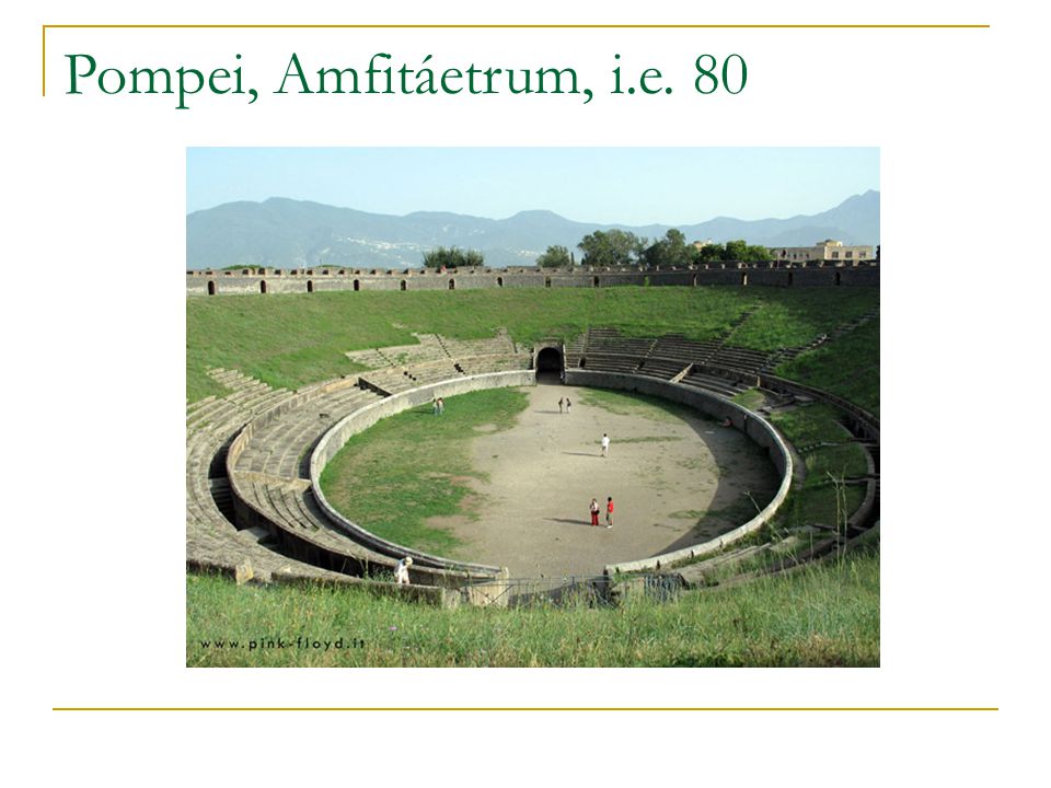 Pompei, Amfitáetrum, i.e. 80