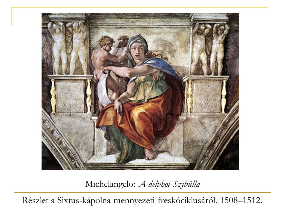 Michelangelo: A delphoi Szibülla