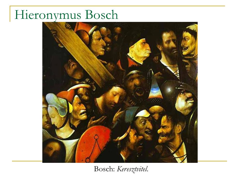 Hieronymus Bosch Bosch: Keresztvitel.