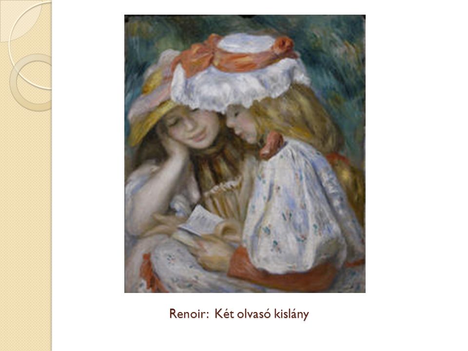 Renoir: Két olvasó kislány