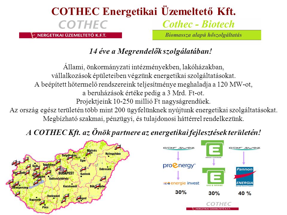 COTHEC Energetikai Üzemeltető Kft.