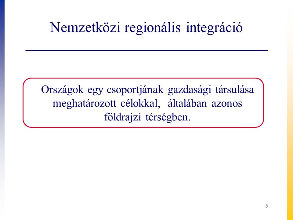 Nemzetközi regionális integráció