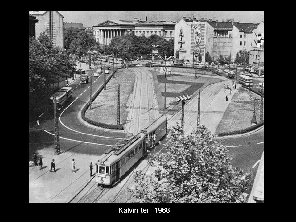 Kálvin tér -1968