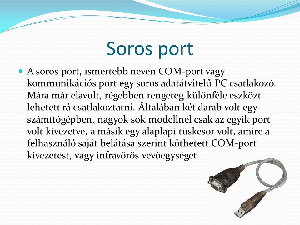 Soros port