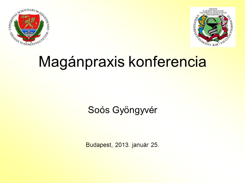 Magánpraxis konferencia