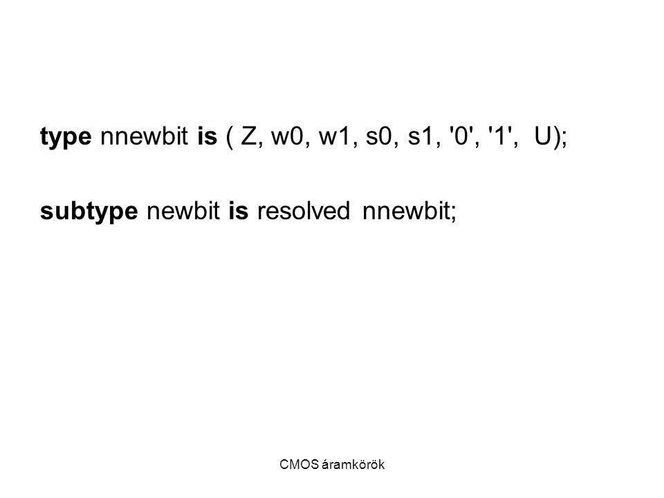 type nnewbit is ( Z, w0, w1, s0, s1, 0 , 1 , U);