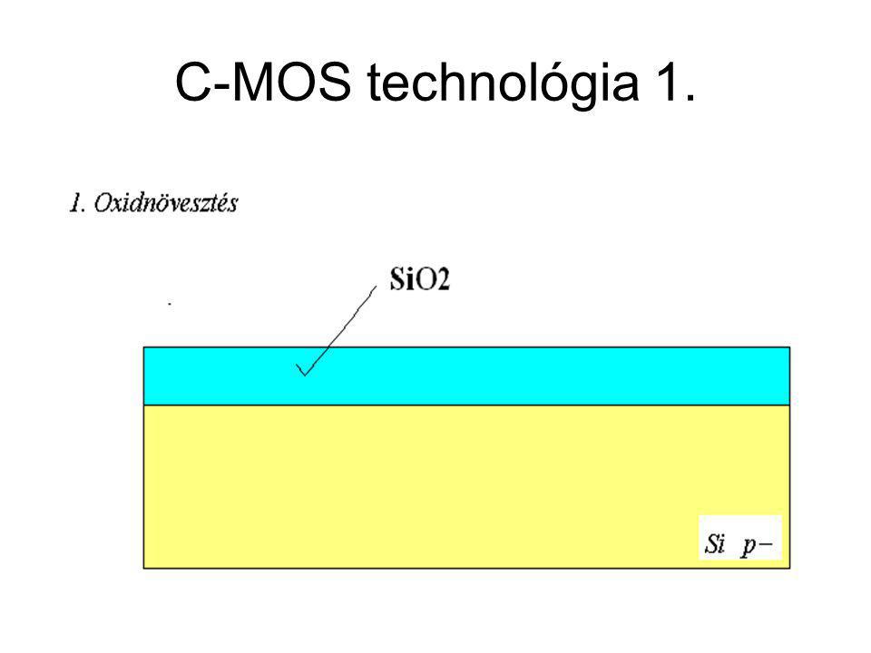 C-MOS technológia 1. CMOS áramkörök
