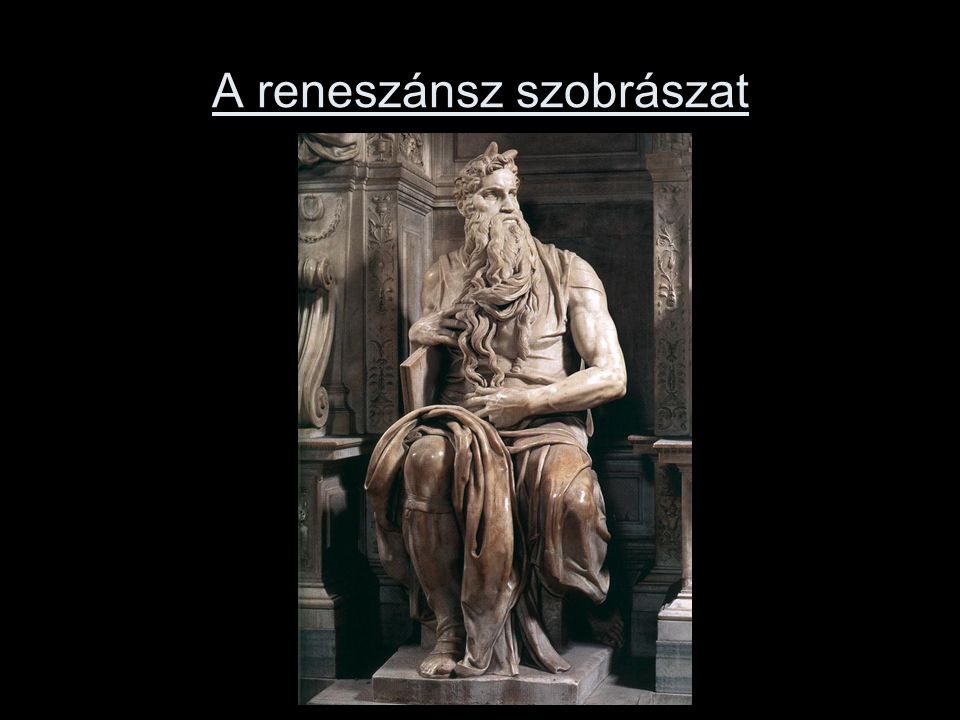 A reneszánsz szobrászat