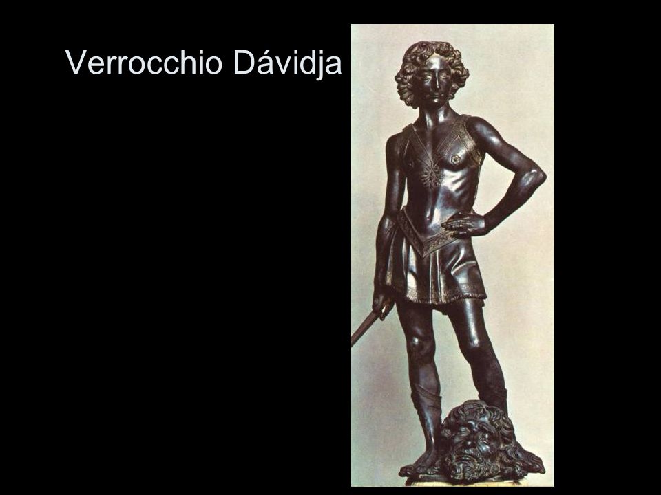Verrocchio Dávidja