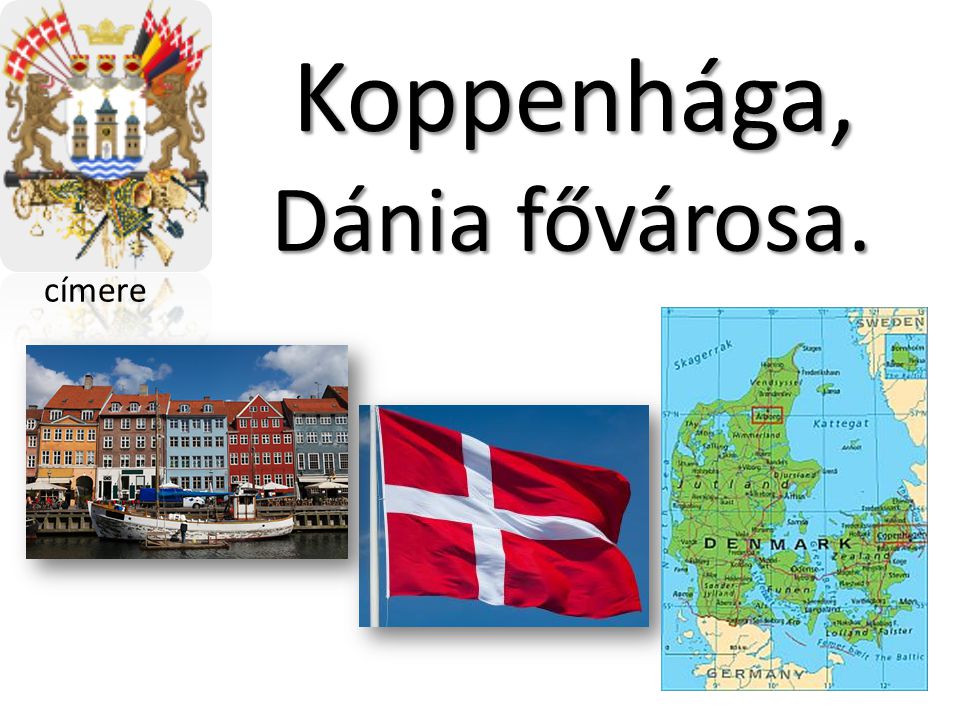 Koppenhága, Dánia fővárosa. címere