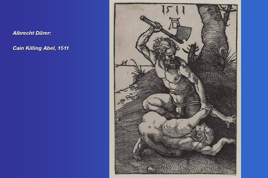 Albrecht Dürer: Cain Killing Abel, 1511