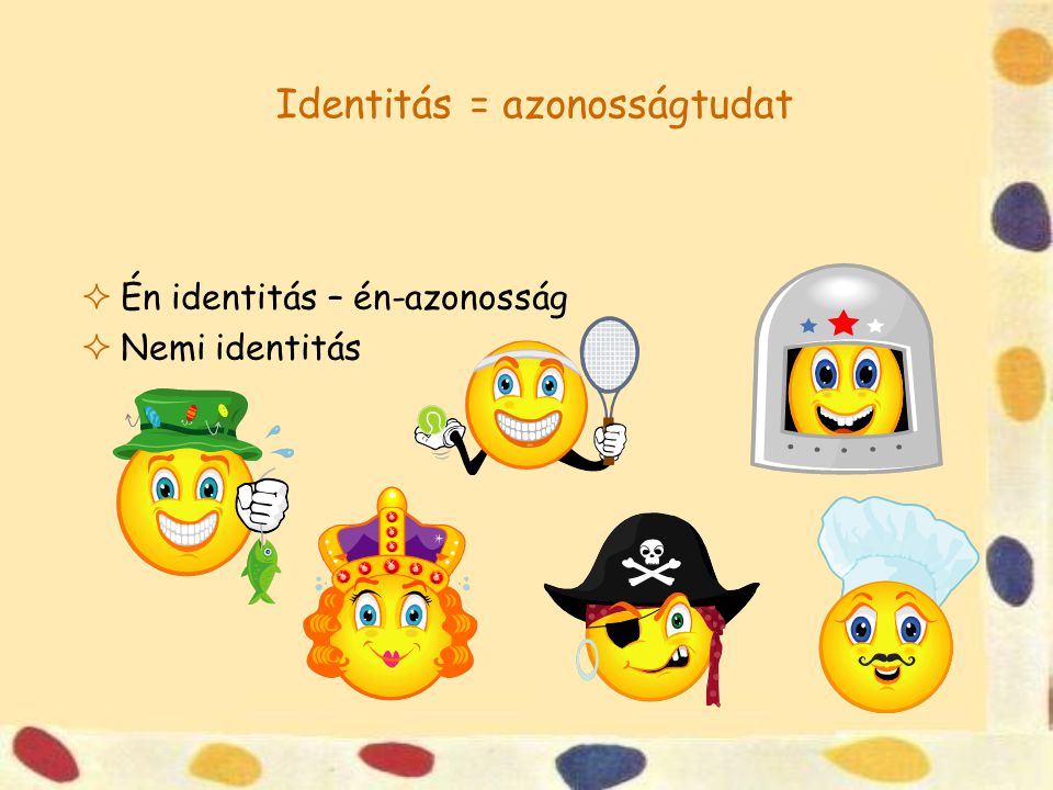 Identitás = azonosságtudat