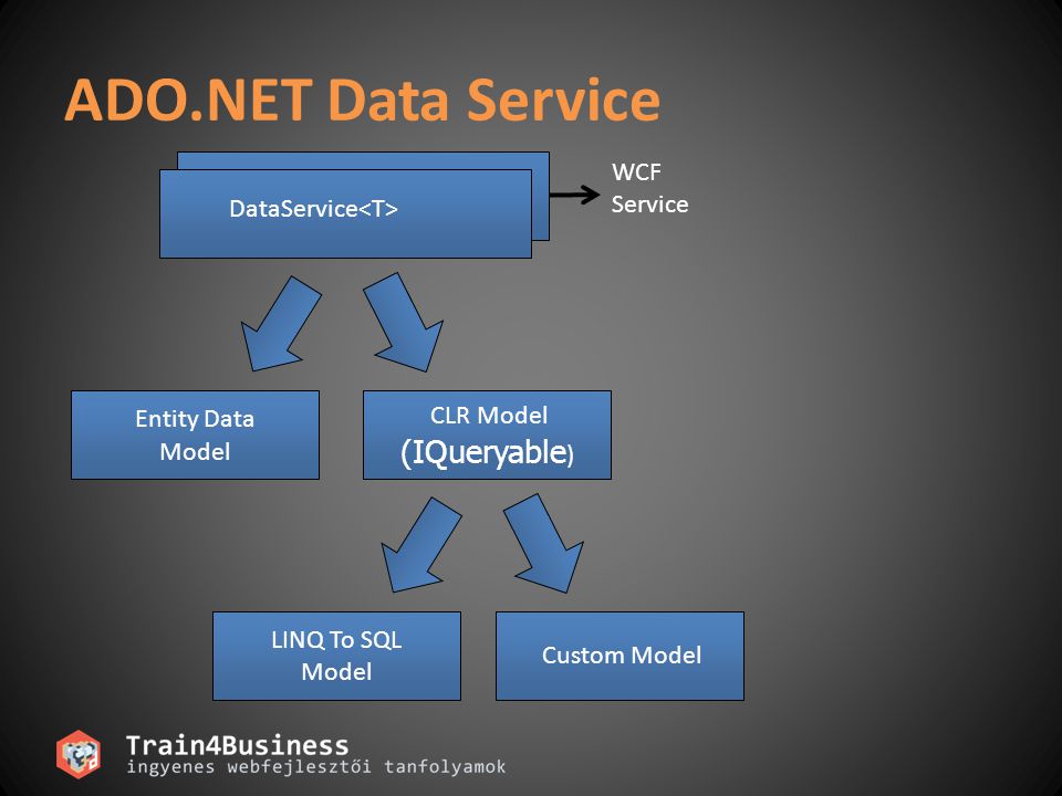 ADO.NET Data Service (IQueryable) WCF Service DataService<T>