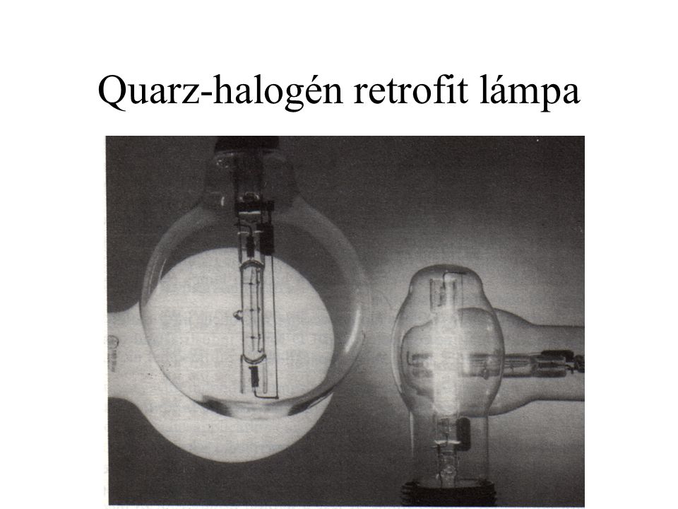 Quarz-halogén retrofit lámpa