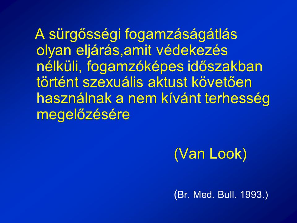 (Van Look) (Br. Med. Bull )