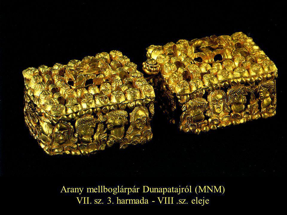 Arany mellboglárpár Dunapatajról (MNM)