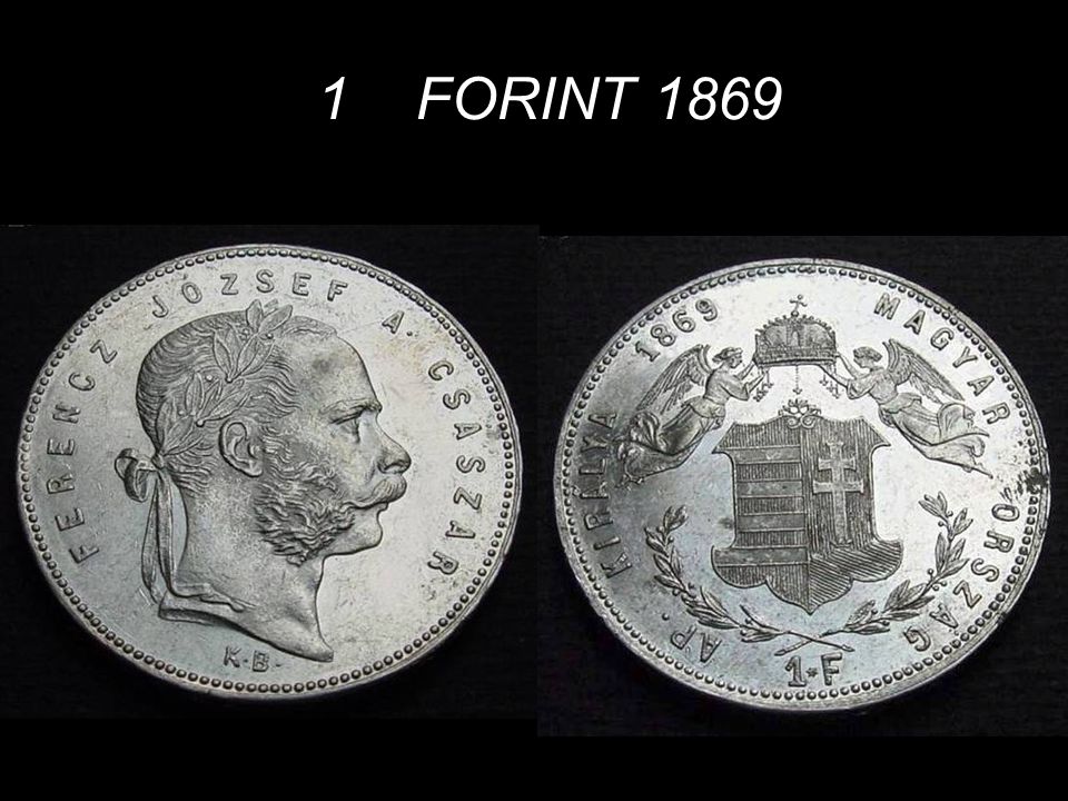 1 FORINT 1869