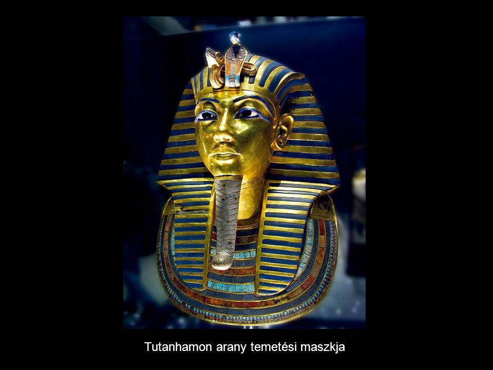 Tutanhamon arany temetési maszkja