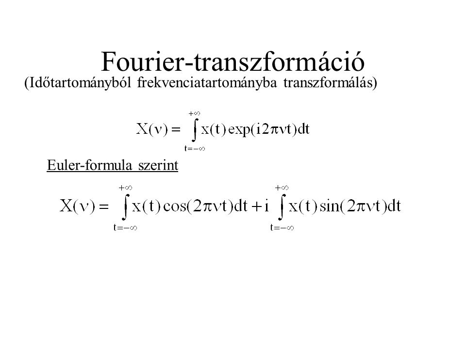 Fourier-transzformáció