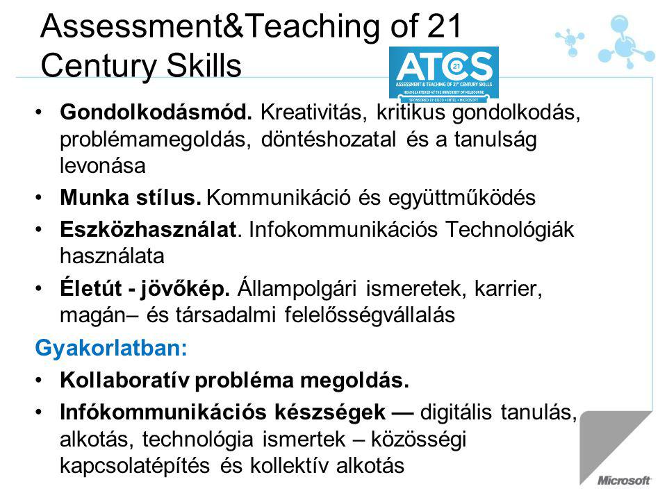 Assessment&Teaching of 21 Century Skills