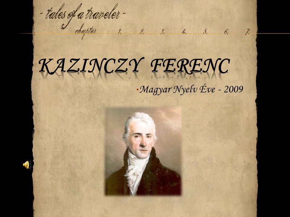 Kazinczy Ferenc Magyar Nyelv Éve