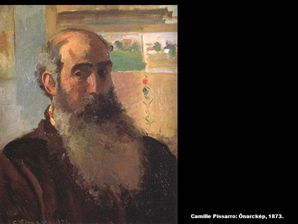 Camille Pissarro: Önarckép, 1873.