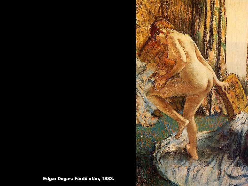 Edgar Degas: Fürdő után, 1883.
