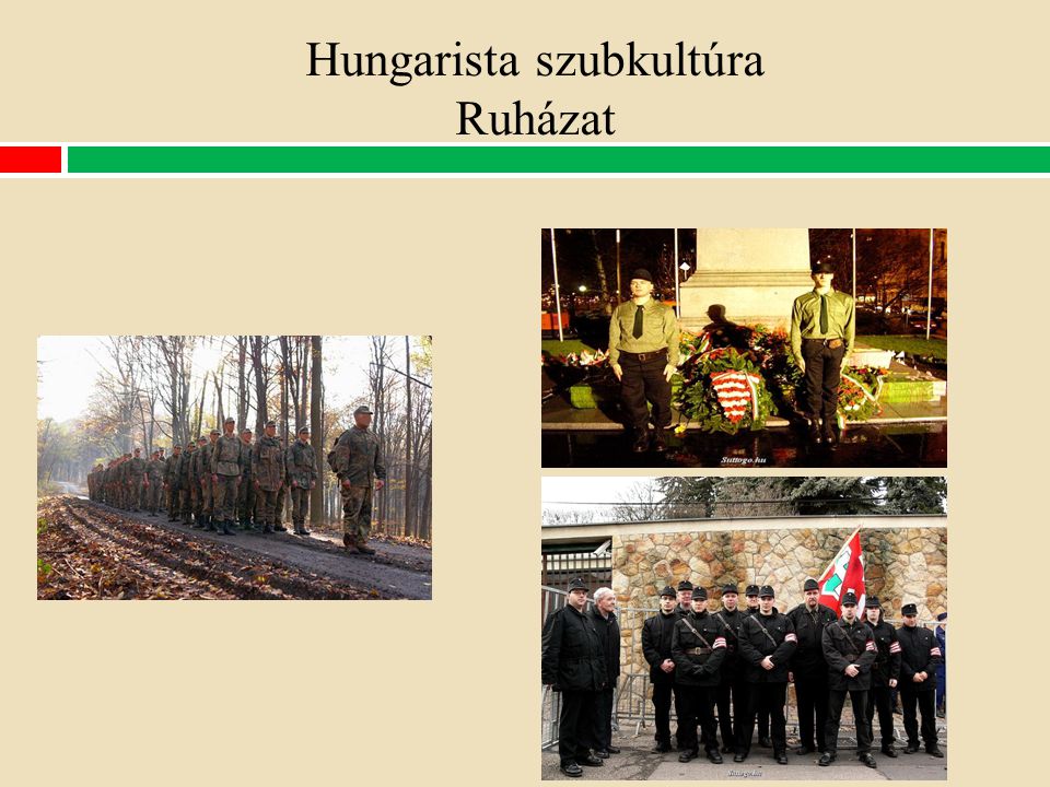 Hungarista szubkultúra Ruházat