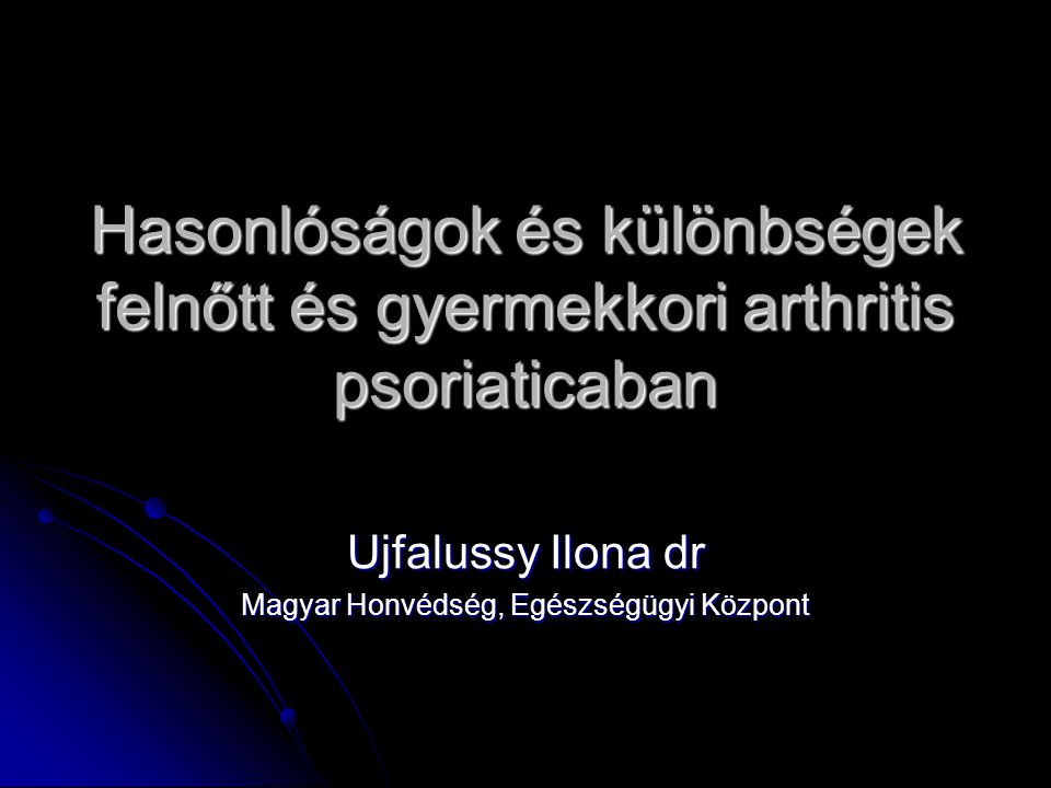 Ujfalussy Ilona dr Magyar Honvédség, Egészségügyi Központ