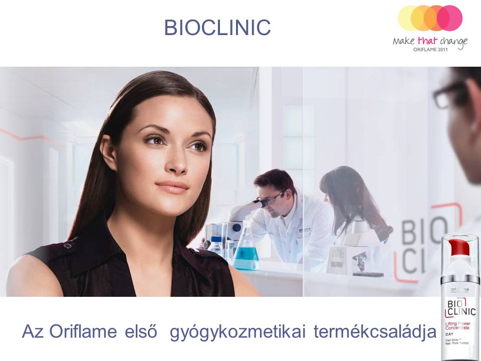 BIOCLINIC Az Oriflame első gyógykozmetikai termékcsaládja