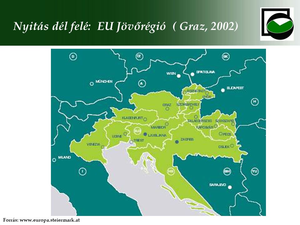 Nyitás dél felé: EU Jövőrégió ( Graz, 2002)