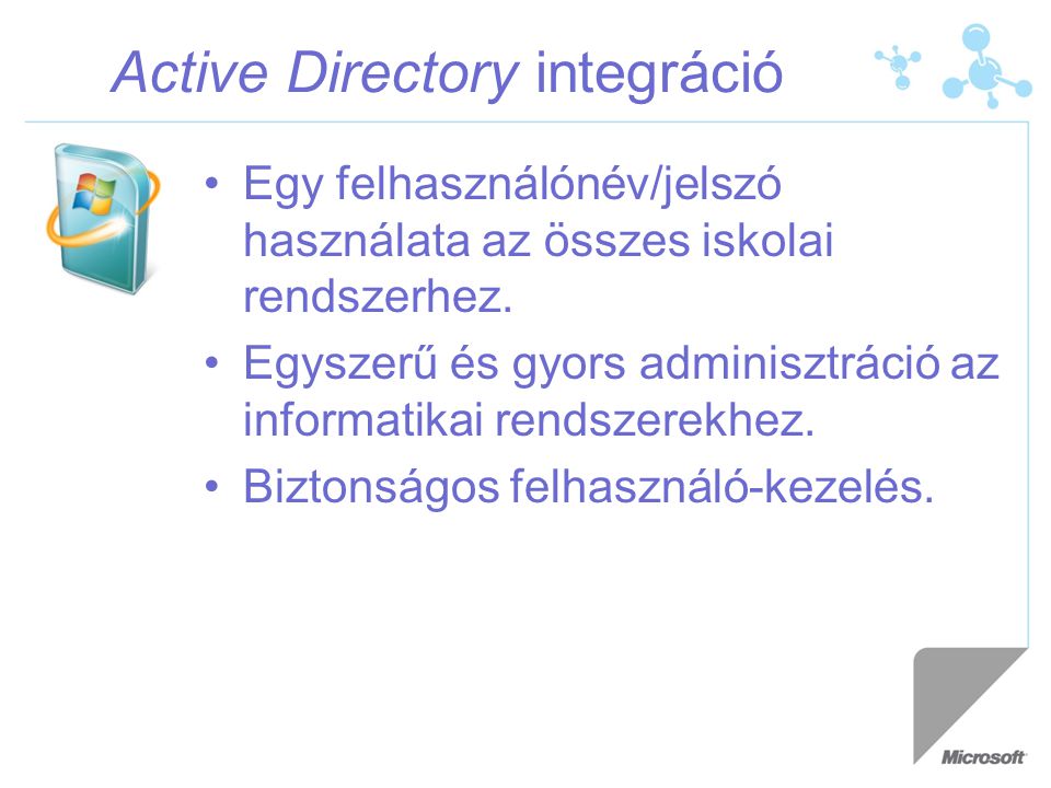 Active Directory integráció