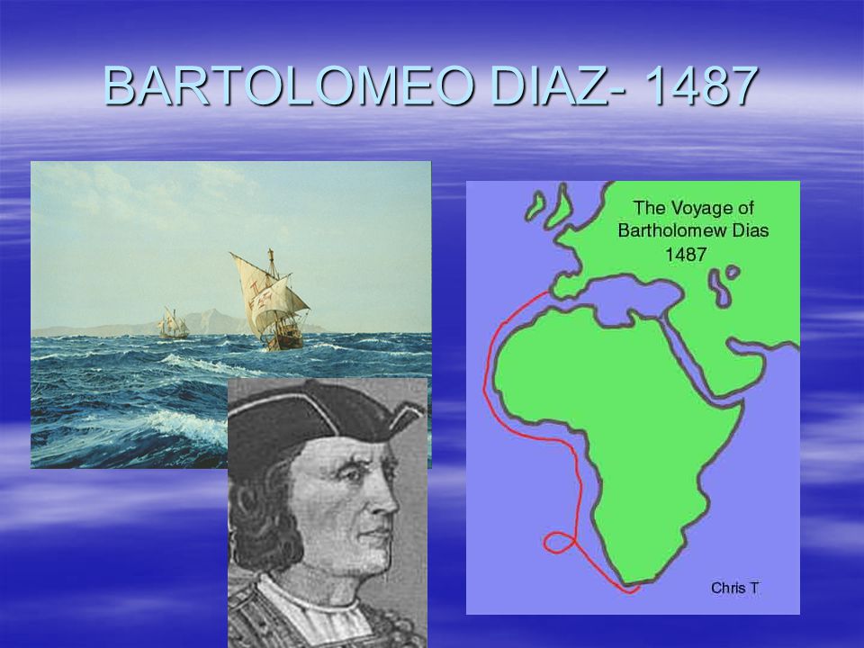 BARTOLOMEO DIAZ- 1487