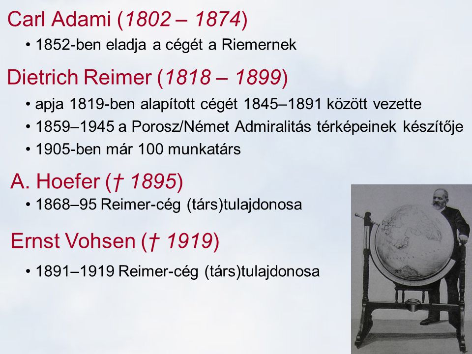 Carl Adami (1802 – 1874) Dietrich Reimer (1818 – 1899)