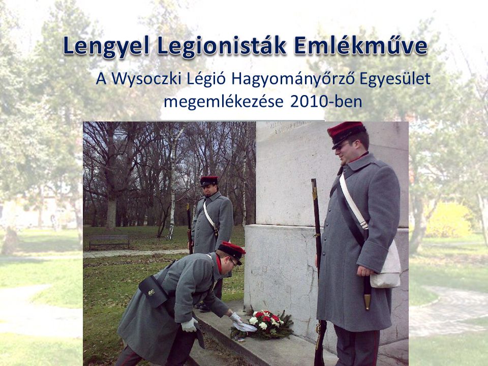 Lengyel Legionisták Emlékműve
