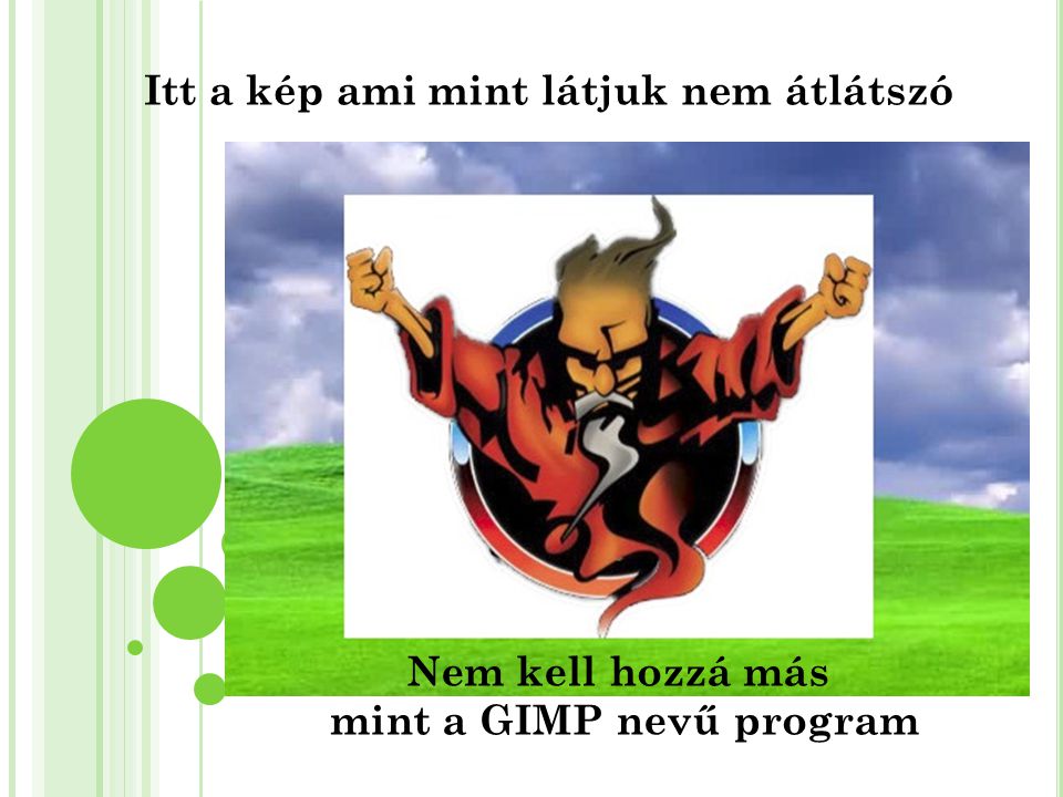 mint a GIMP nevű program