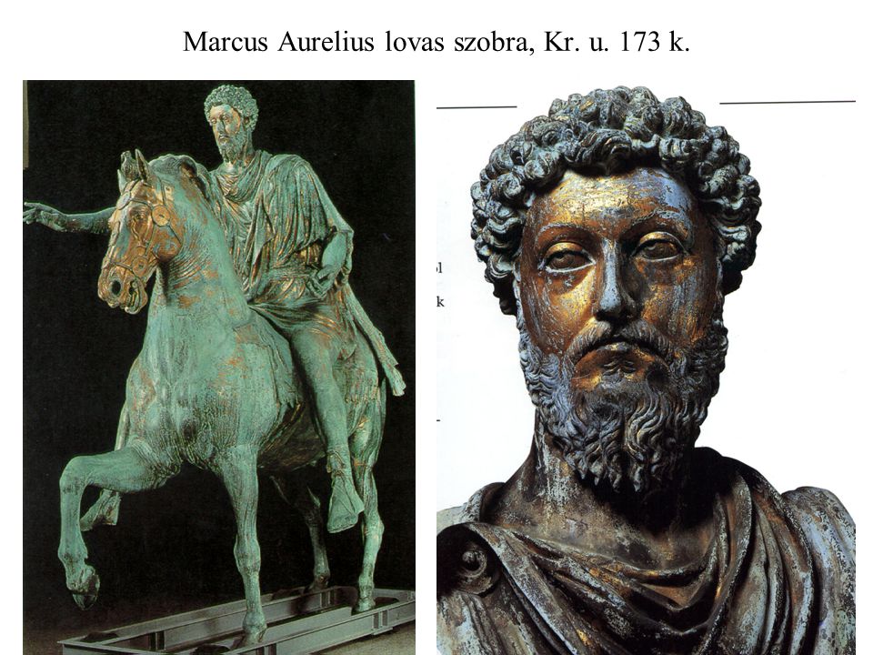 Marcus Aurelius lovas szobra, Kr. u. 173 k.