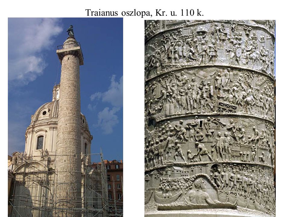 Traianus oszlopa, Kr. u. 110 k.