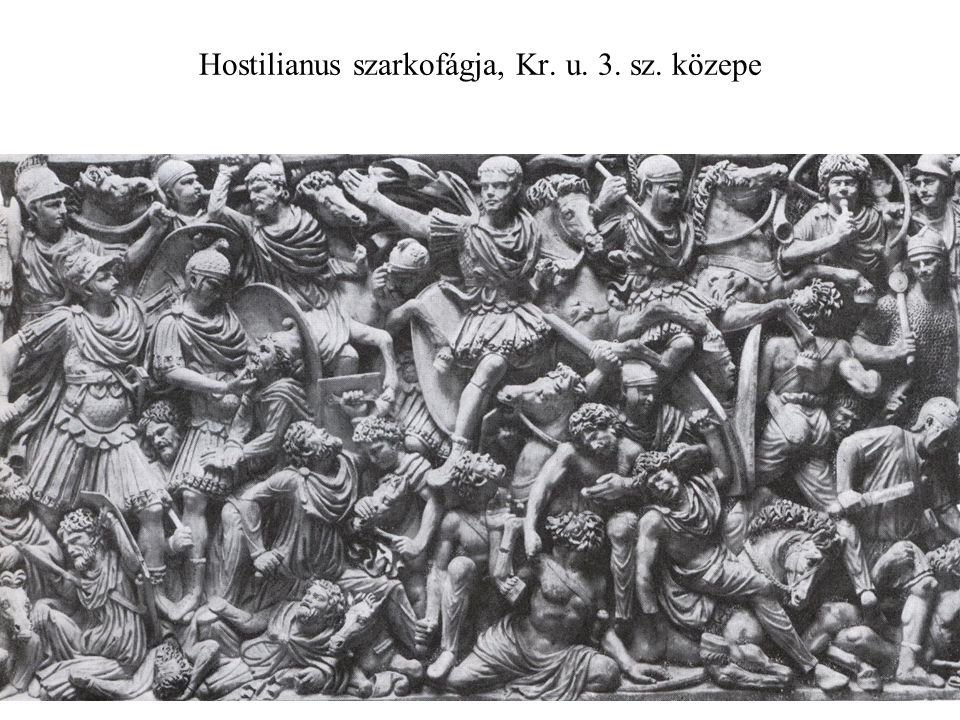 Hostilianus szarkofágja, Kr. u. 3. sz. közepe