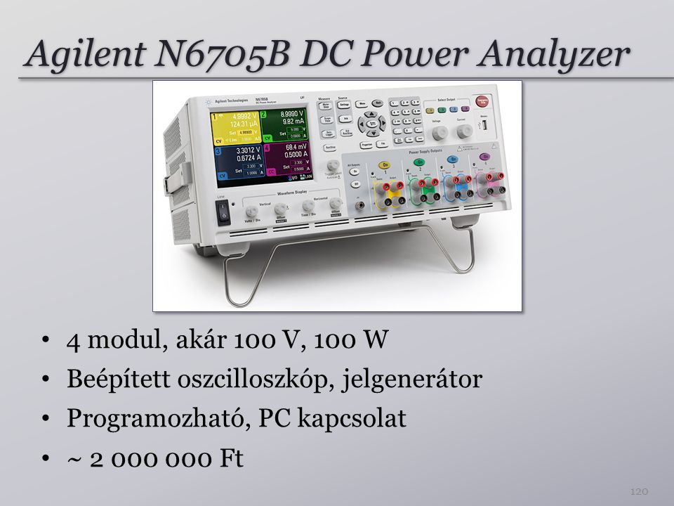 Agilent N6705B DC Power Analyzer