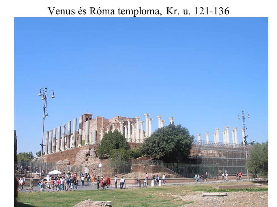 Venus és Róma temploma, Kr. u